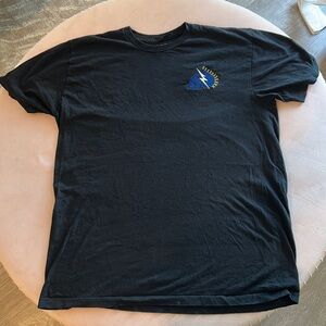 N.S.T.G Black T Shirt Size Large